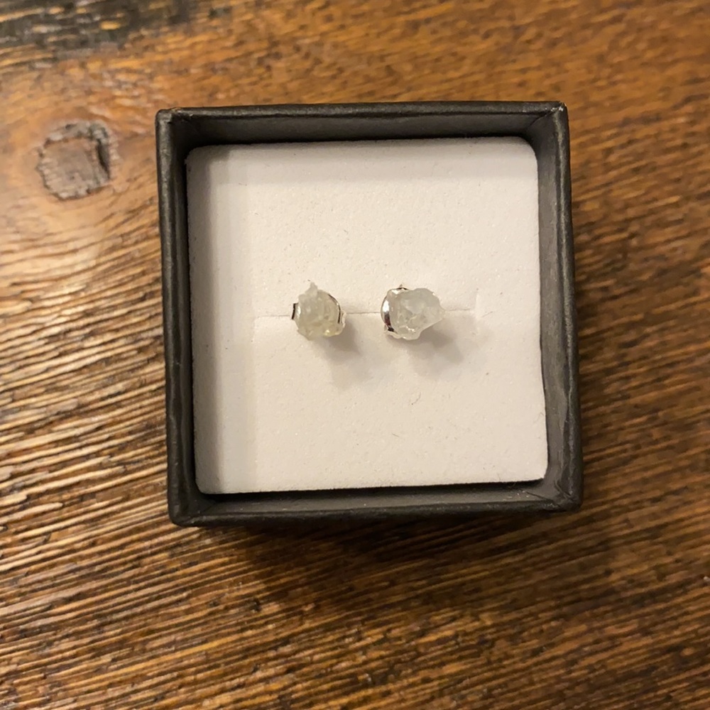 Celestite Studs